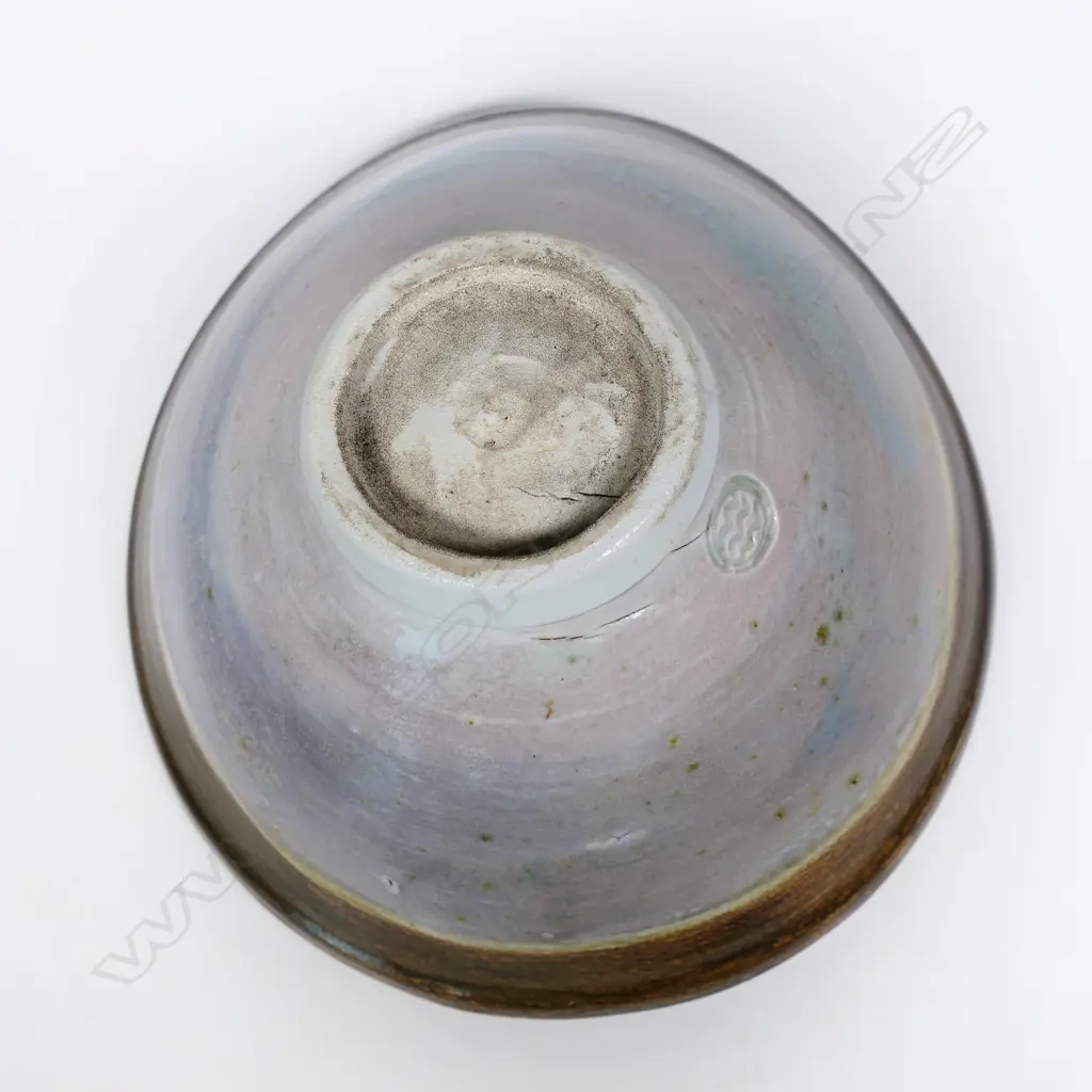 Denis O'Connor 'Leaping Smiley Fish' footed bowl Image 1++