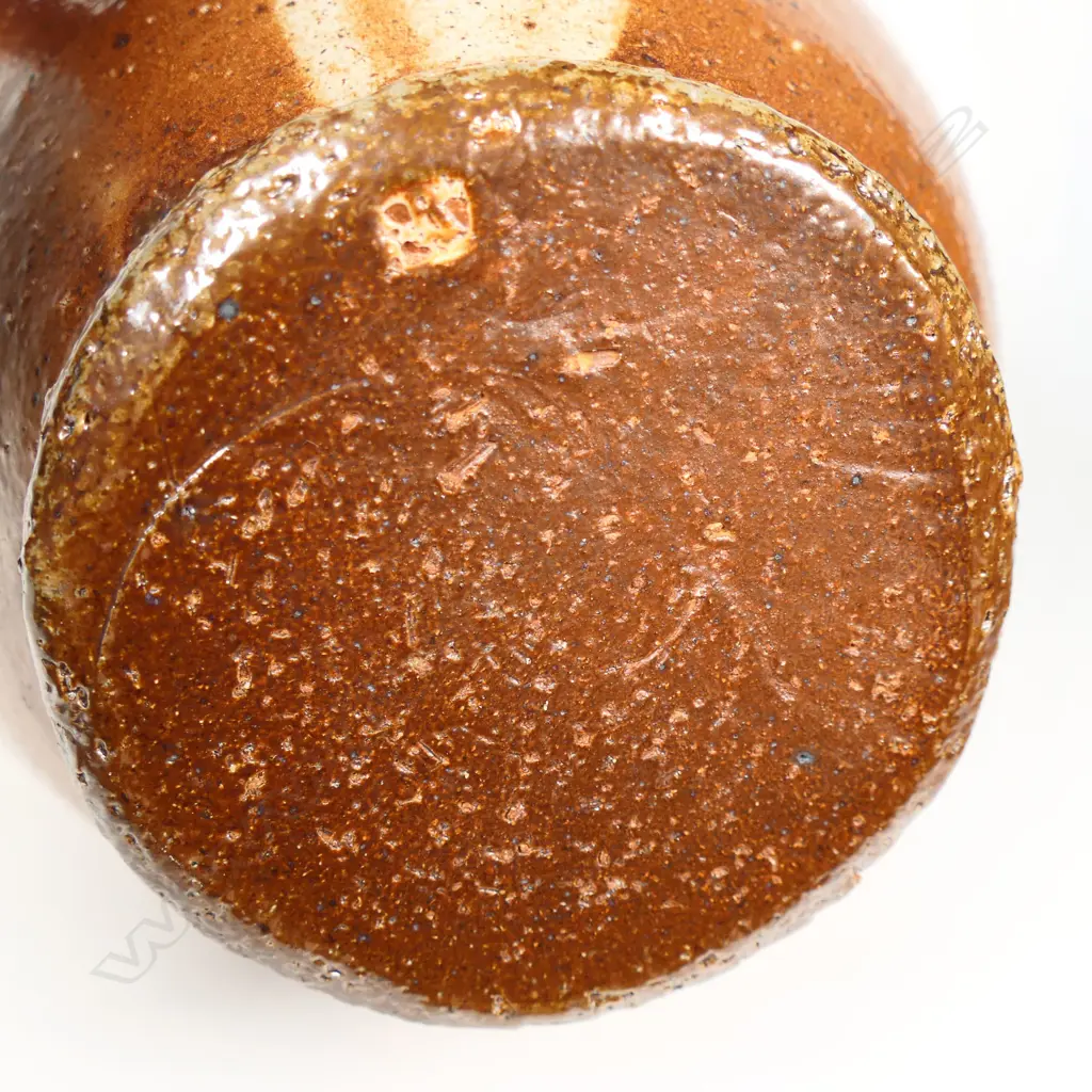 Duncan Shearer Wood Fired Flagon. H.230mm Image 1++