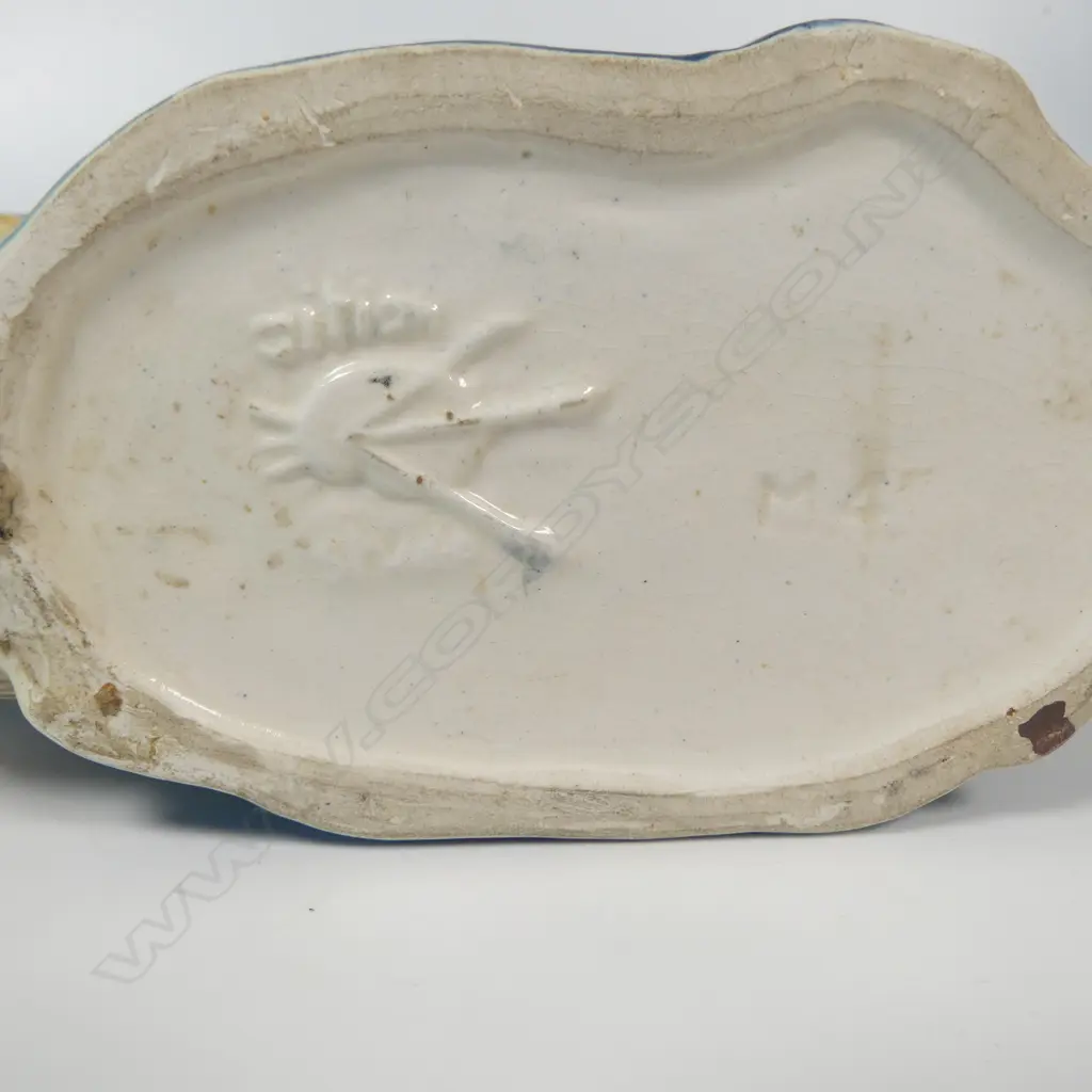 A  Titian Studio (1957-67) brown trout and water race vase, Image 1++