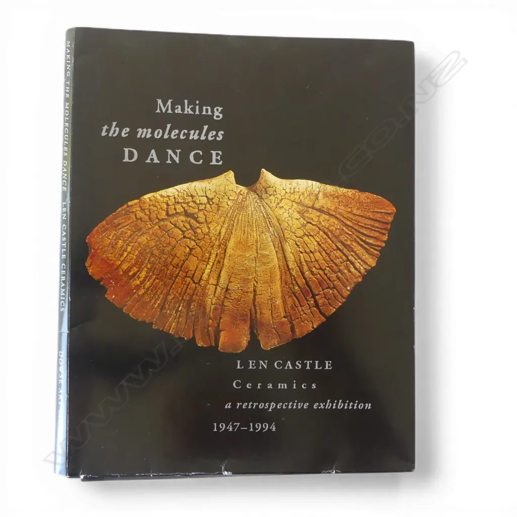 Len Castle 'Making the molecules DANCE' Dowse Museum retrospective catalogue 1947-94 Image 1++