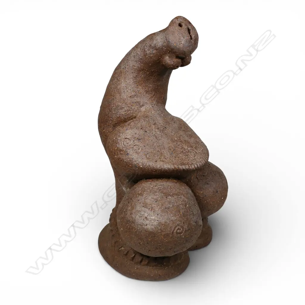 Barry Brickell pottery phallic sculpture, Image 1++