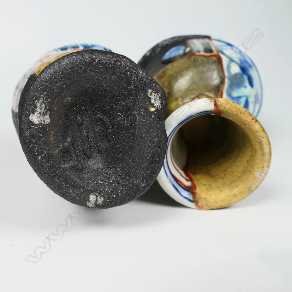 An Aaron Scythe yobitsugi style vase and goblet, Image 1++