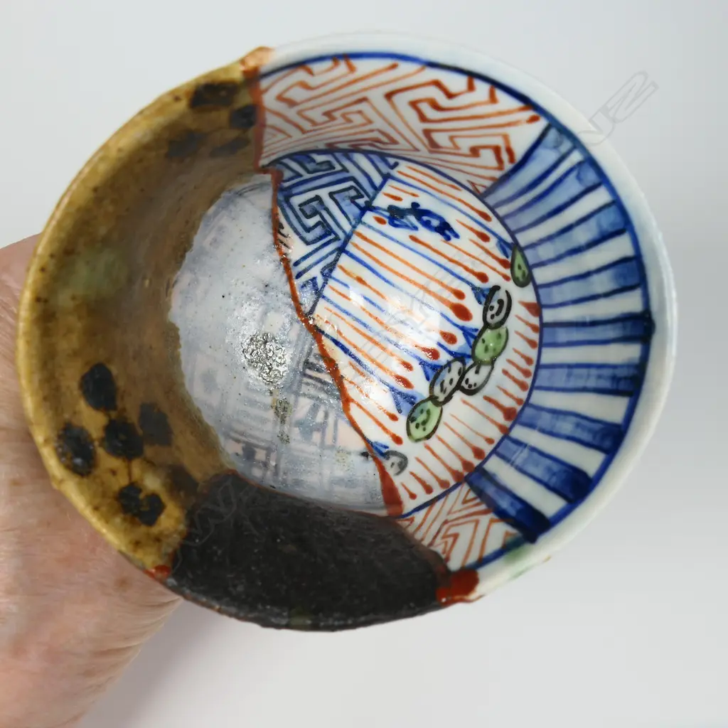 An Aaron Scythe yobitsugi style vase and goblet, Image 1++