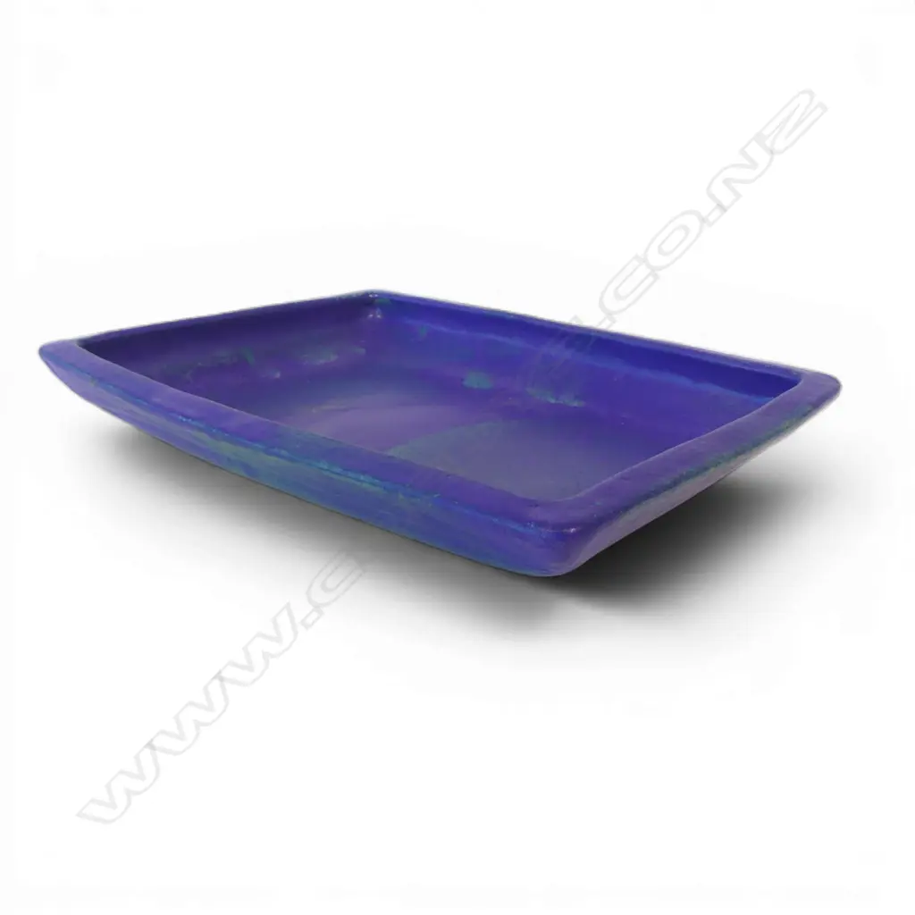 Keith Blight rectangular high sided Ikebana dish, Image 1++