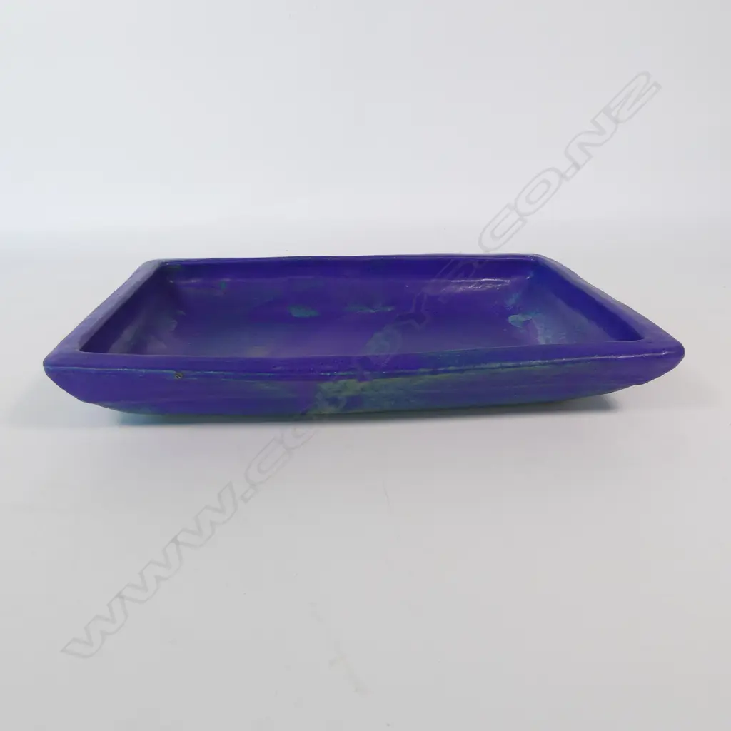 Keith Blight rectangular high sided Ikebana dish, Image 1++