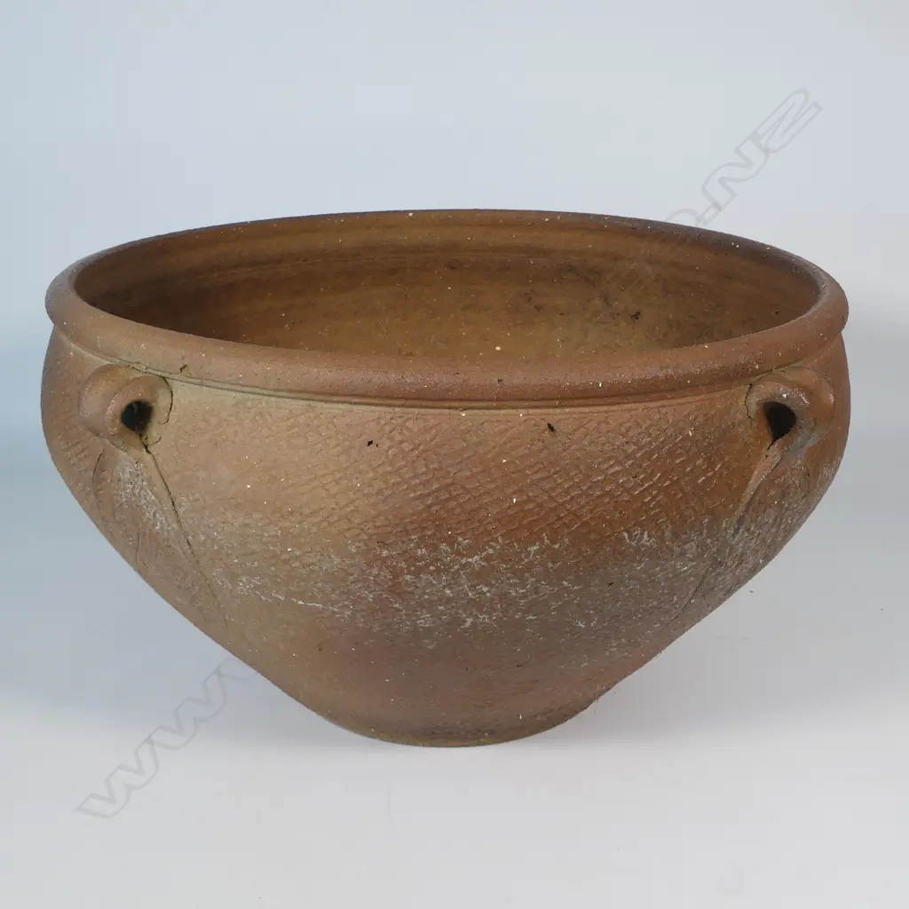 Peter Alger wide unglazed planter, Image 1++