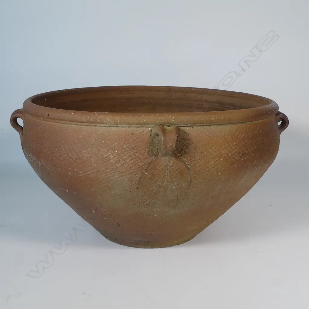 Peter Alger wide unglazed planter, Image 1++