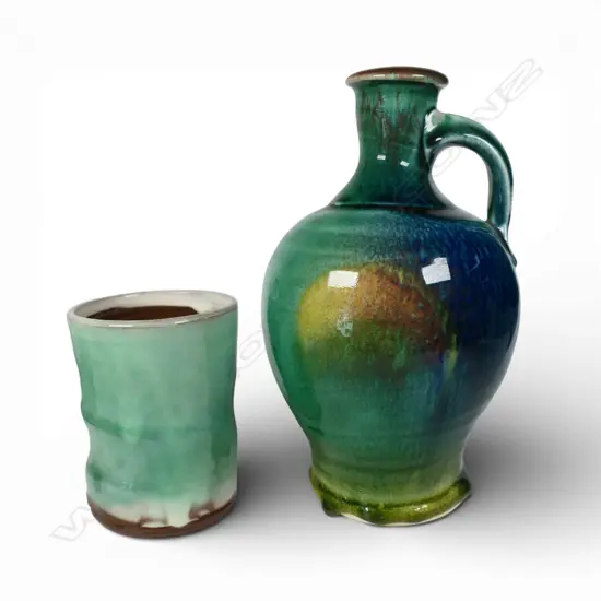 Ander Van Der Putten flask and yunomi,