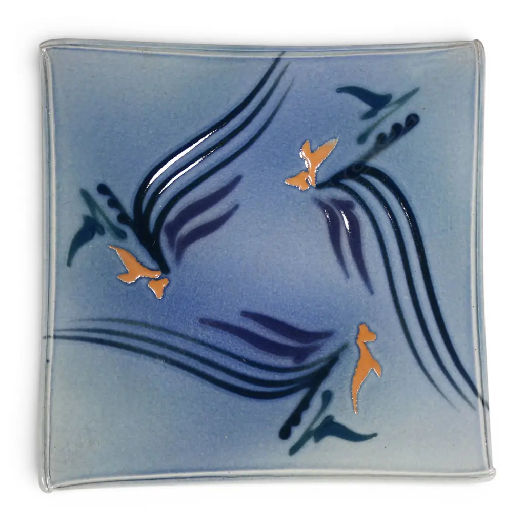 Merilyn Wiseman square platter, Image 1++
