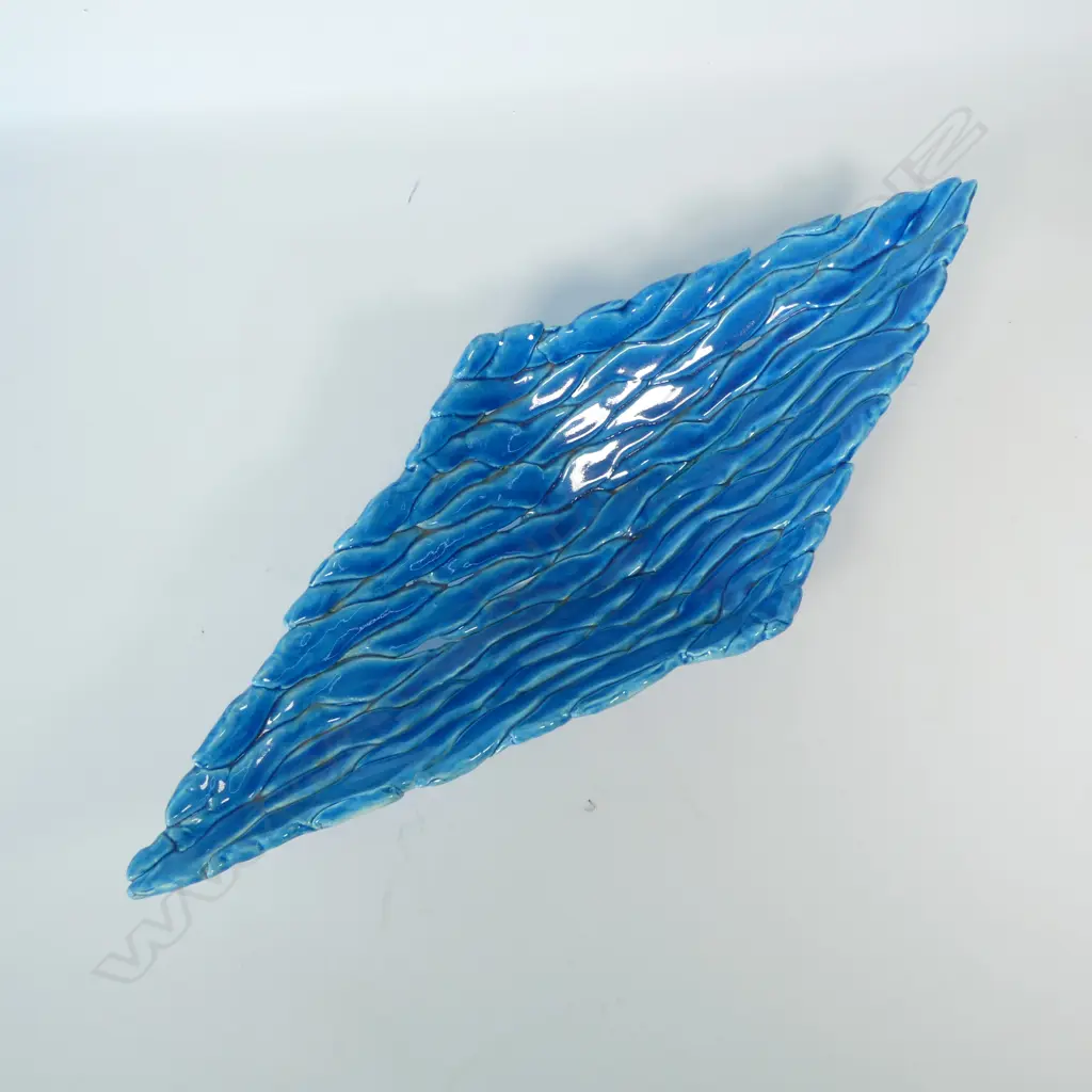 Merilyn Wiseman large woven style diamond shape dish, Image 1++