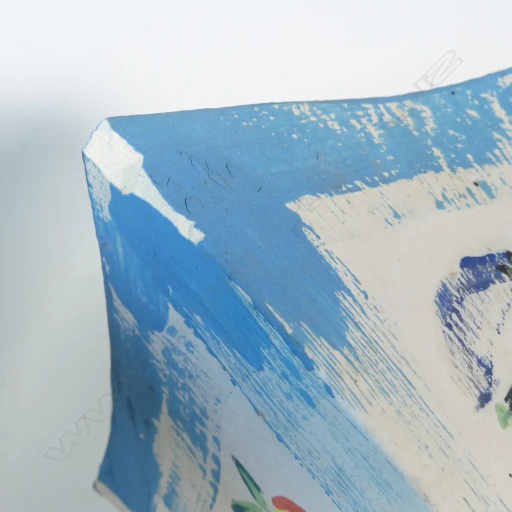 Three unglazed slab sided vases, Image 1++