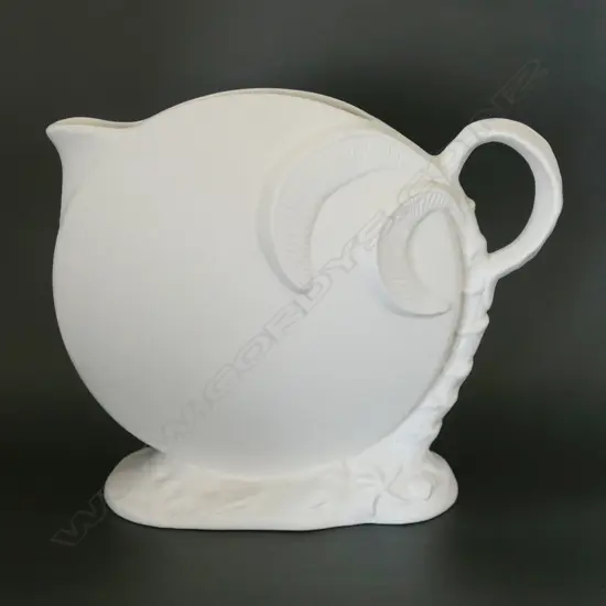 Vintage Hemara design Moon and Palm jug vase,