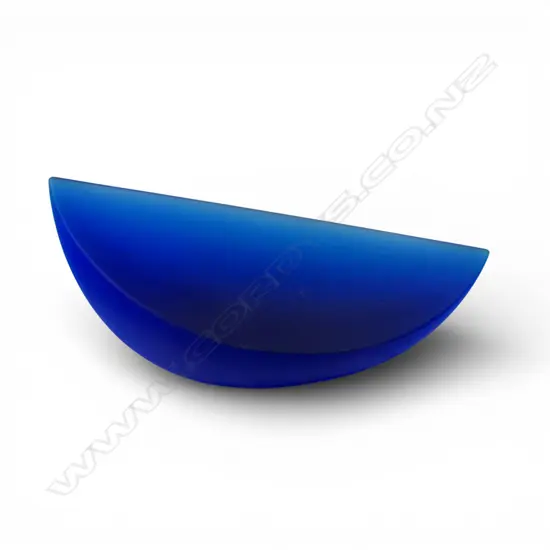 David Murray cast glass segment sculpture,