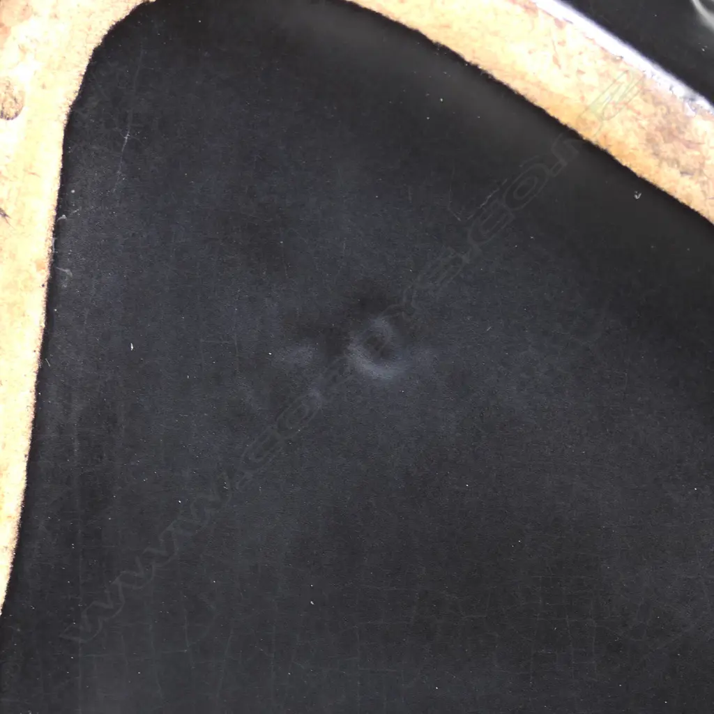 Crown Lynn rare large black glazed swan #170, Image 1++