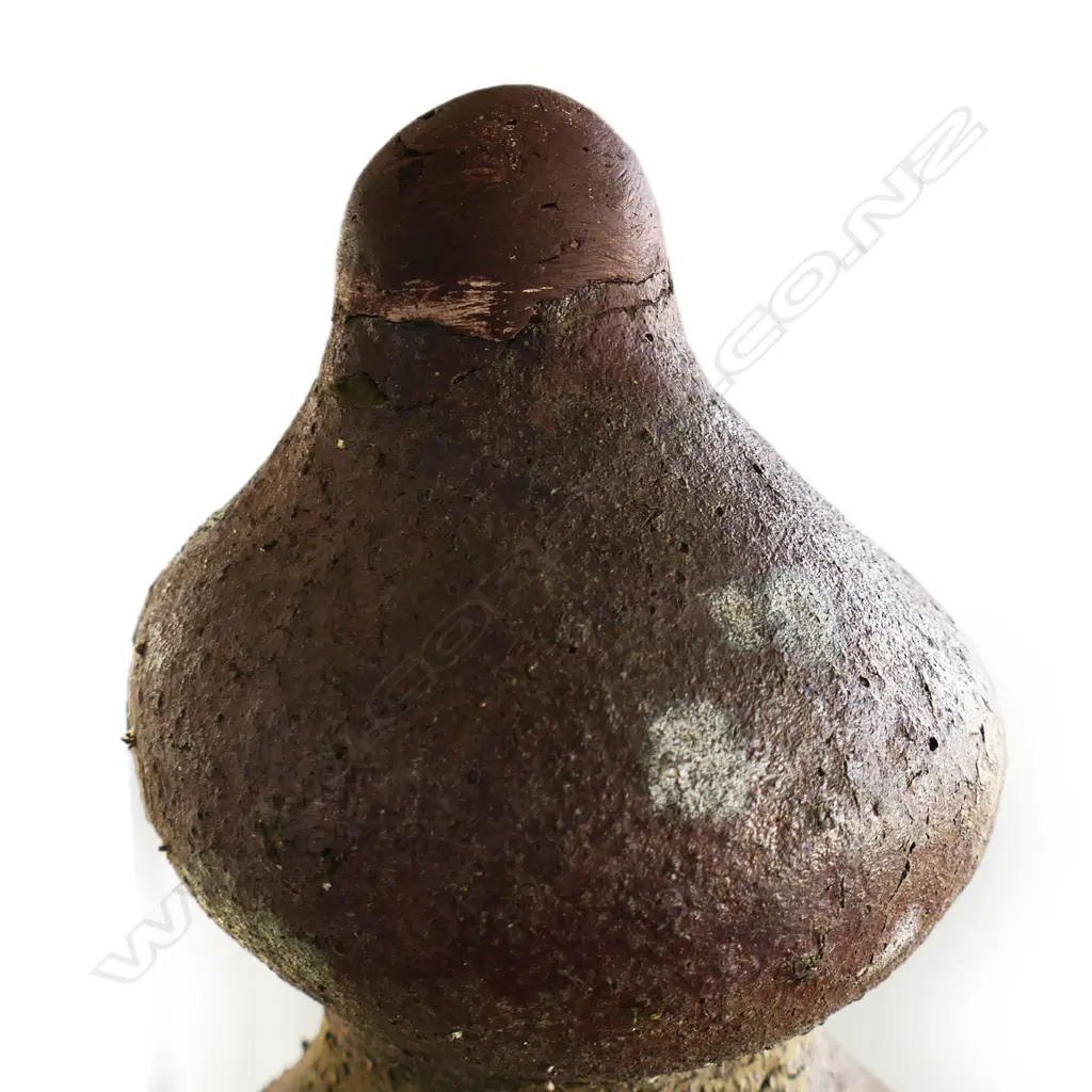 Barry Brickell (1935 - 2016) dark brown terracotta sculpture, Image 1++