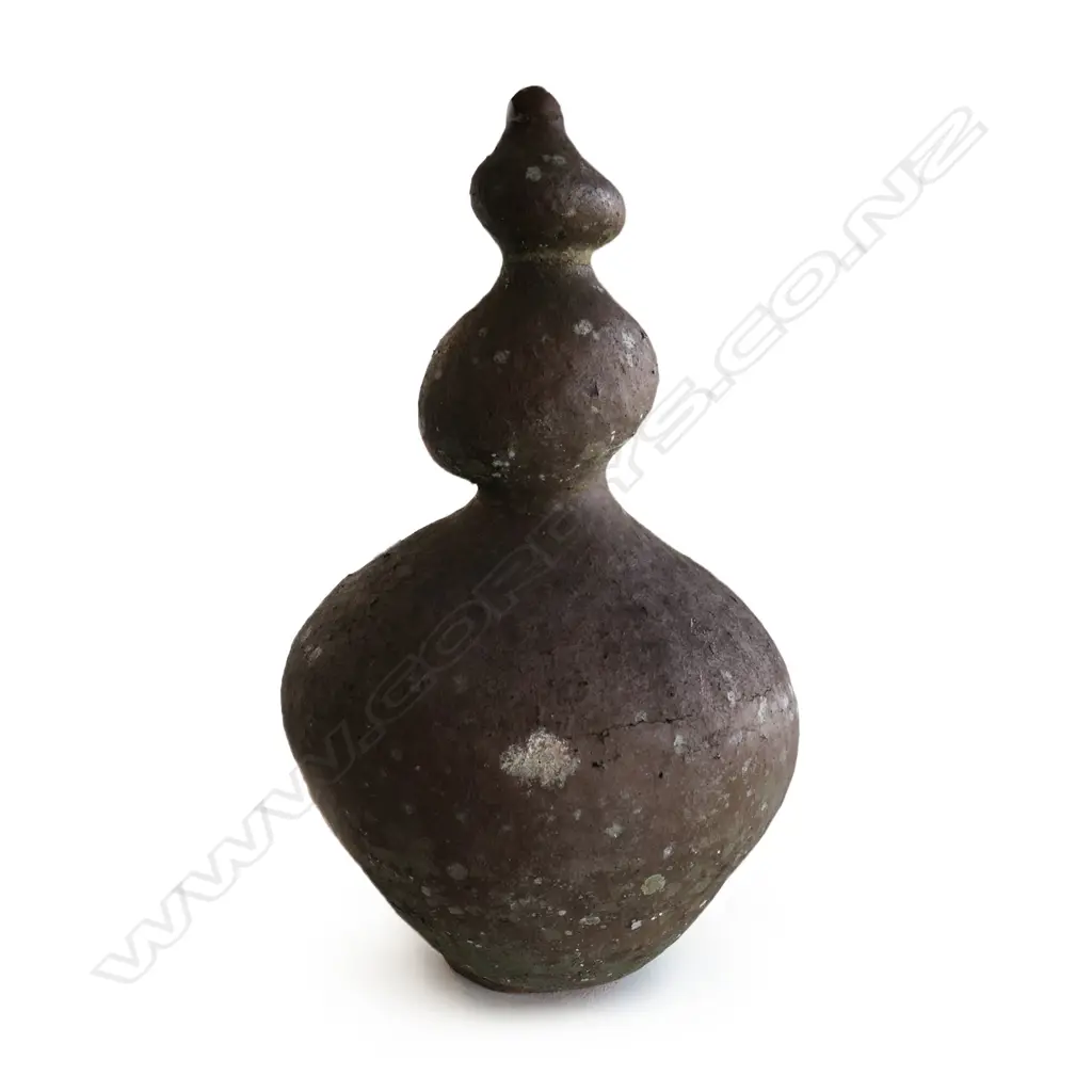 Barry Brickell (1935 - 2016) dark brown terracotta sculpture, Image 1++