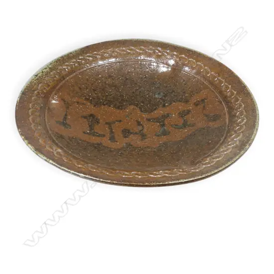 Barry Brickell (1935 - 2016) large flared bowl,