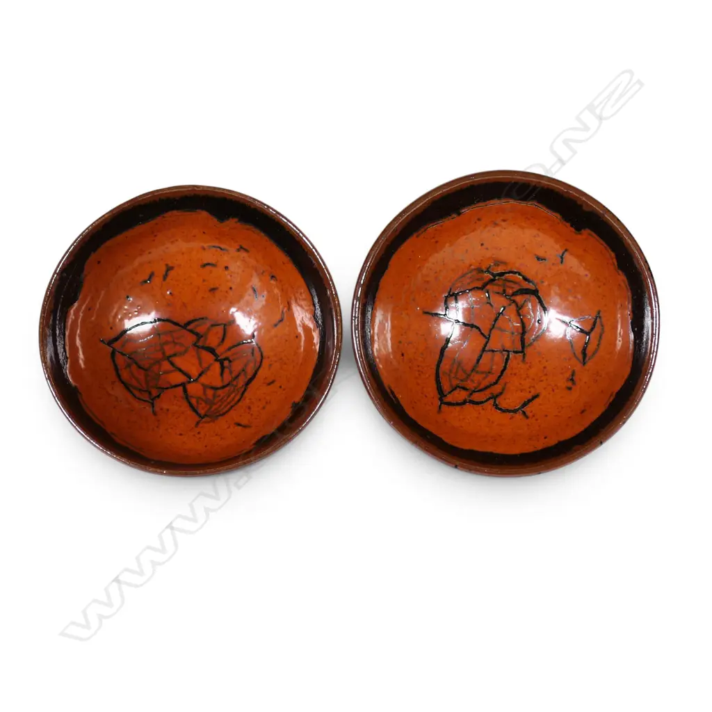 Pair of Len Castle bowls, Image 1++