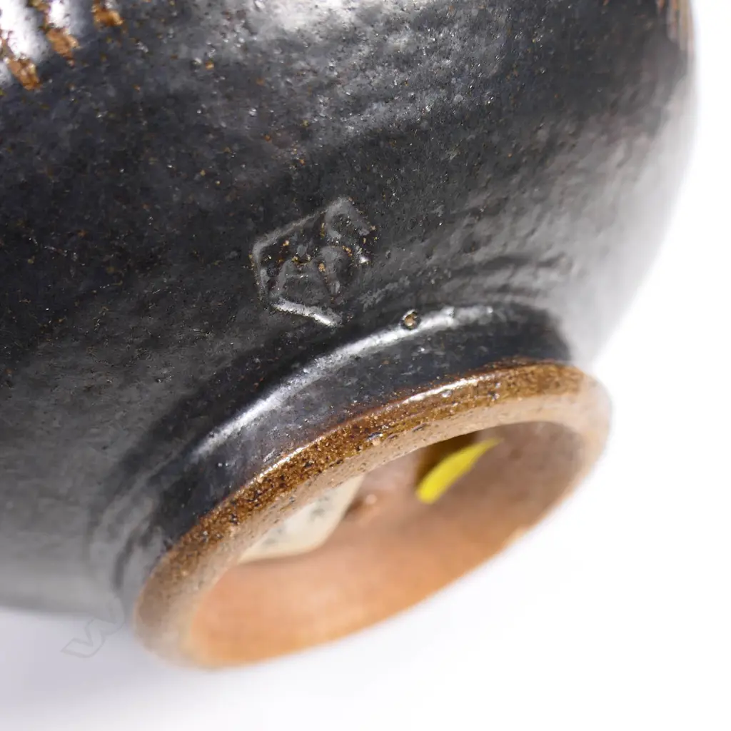 Mirek Smisek brown salt glazed bowl, Image 1++
