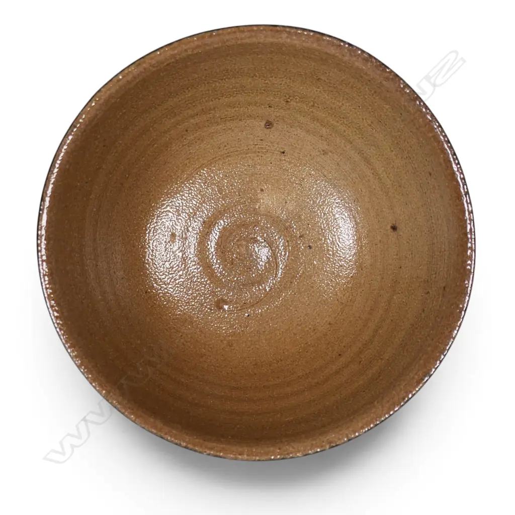 Mirek Smisek brown salt glazed bowl, Image 1++