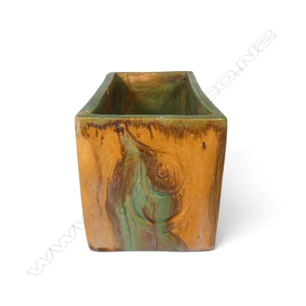 Patricia Perrin (1921-1988) rare early 1949 trough form vase, Image 1++