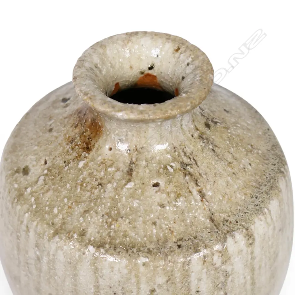 Estelle Martin anagama fired jar, Image 1++
