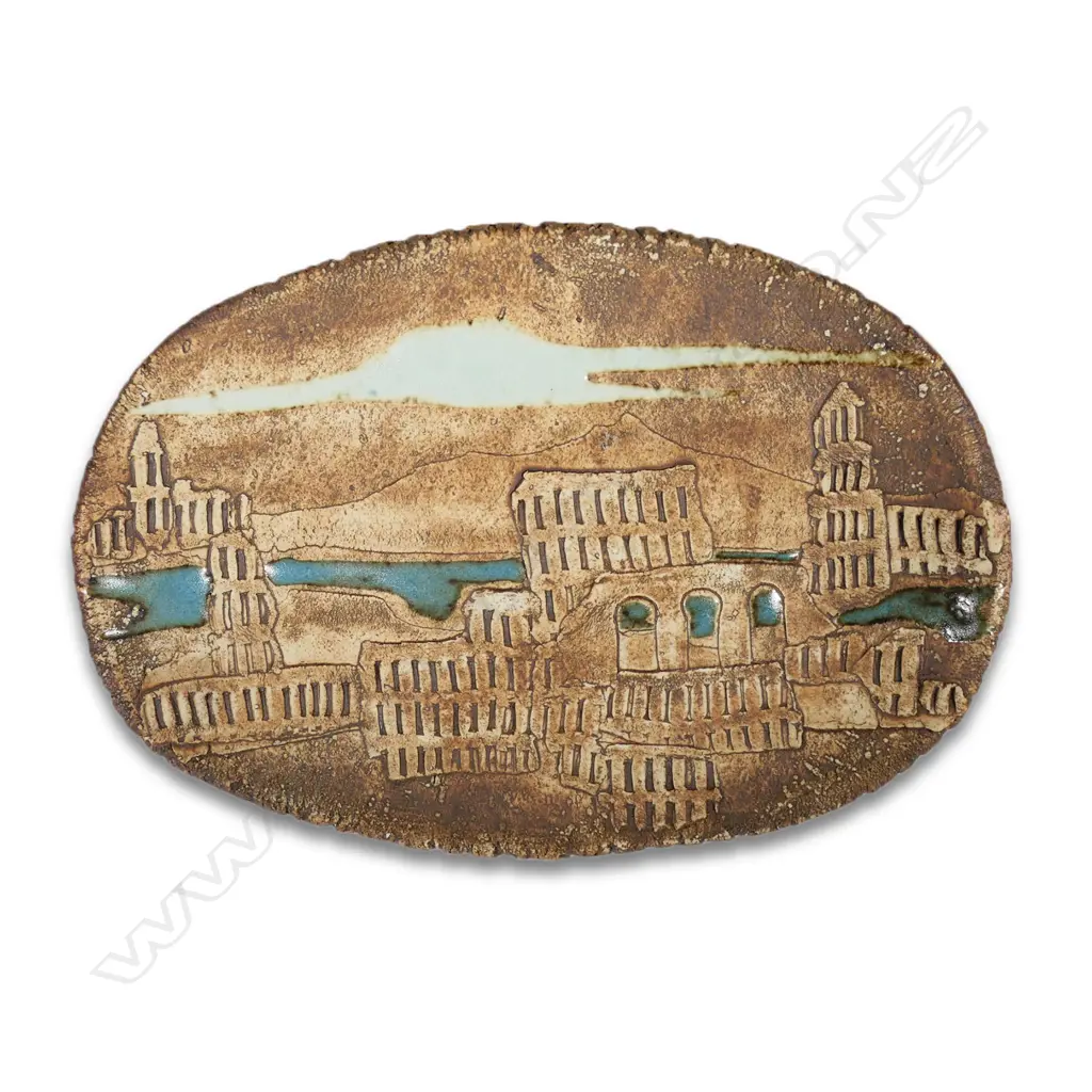 Doris Dutch 'Cityscape' oval dish, Image 1++