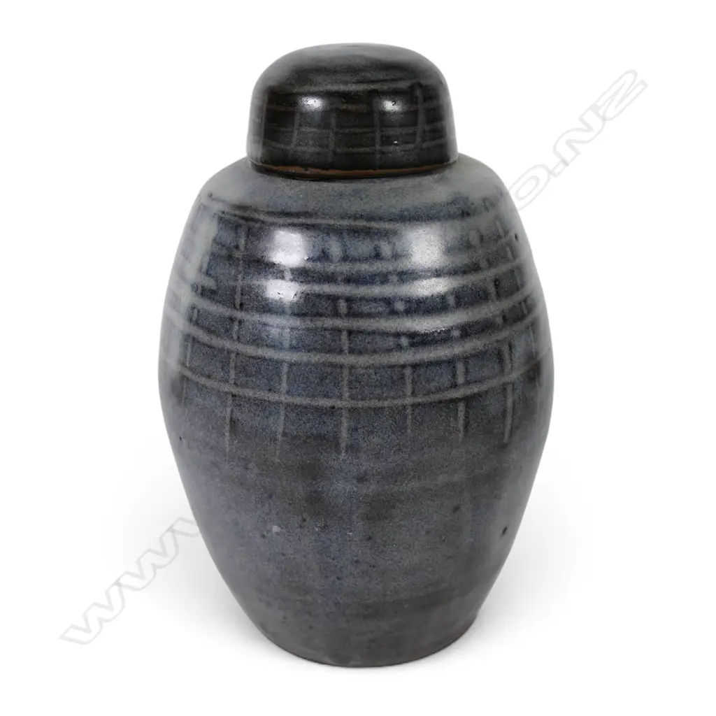 Peter Stichbury (1924-2015) rare screw-top tea caddy, Image 1++