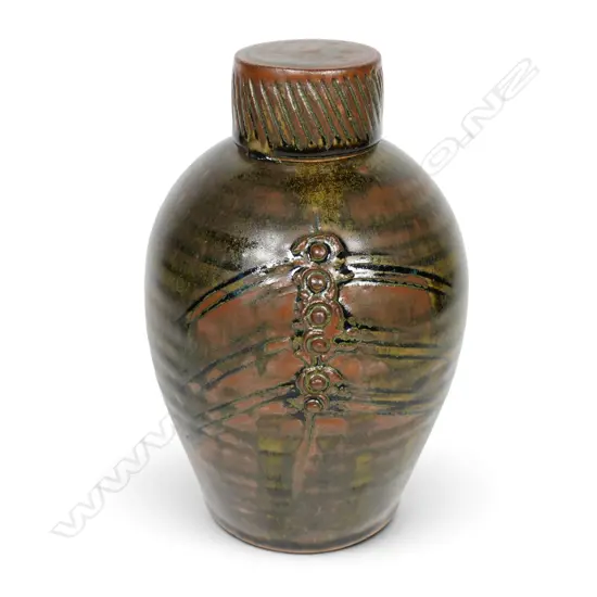 Peter Stichbury screw top bottle,