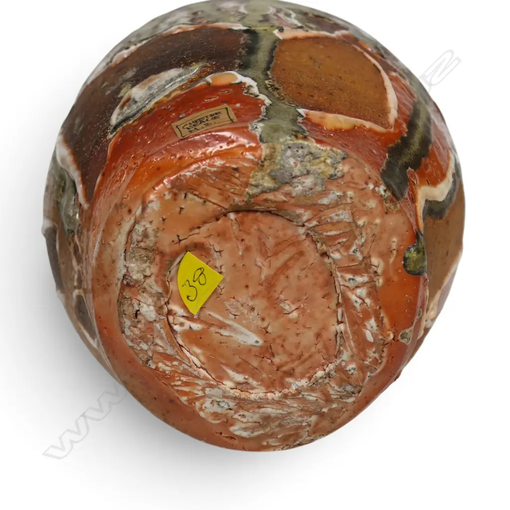 Chester Nealie anagama bottle vase, Image 1++