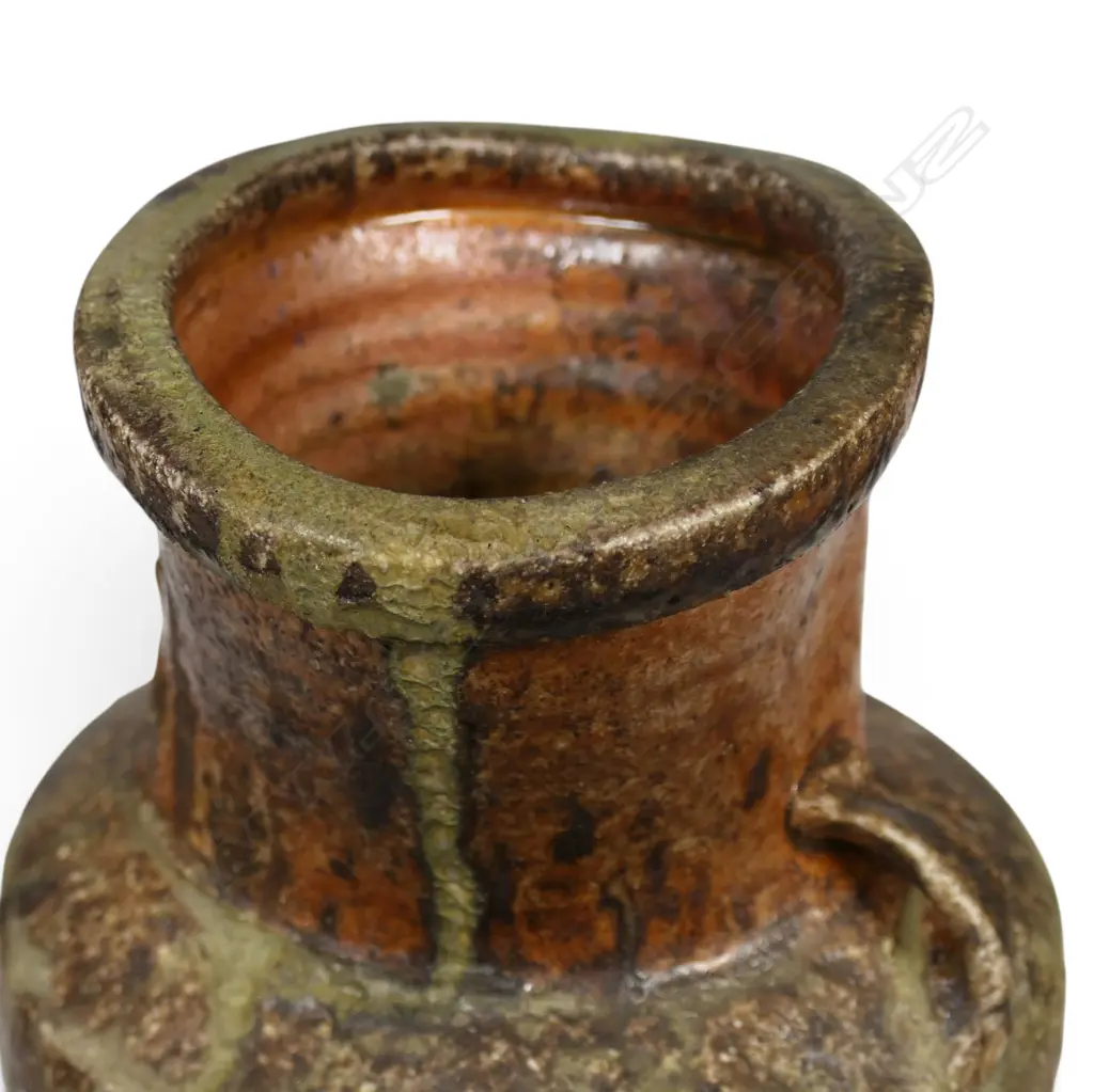 Chester Nealie anagama bottle vase, Image 1++