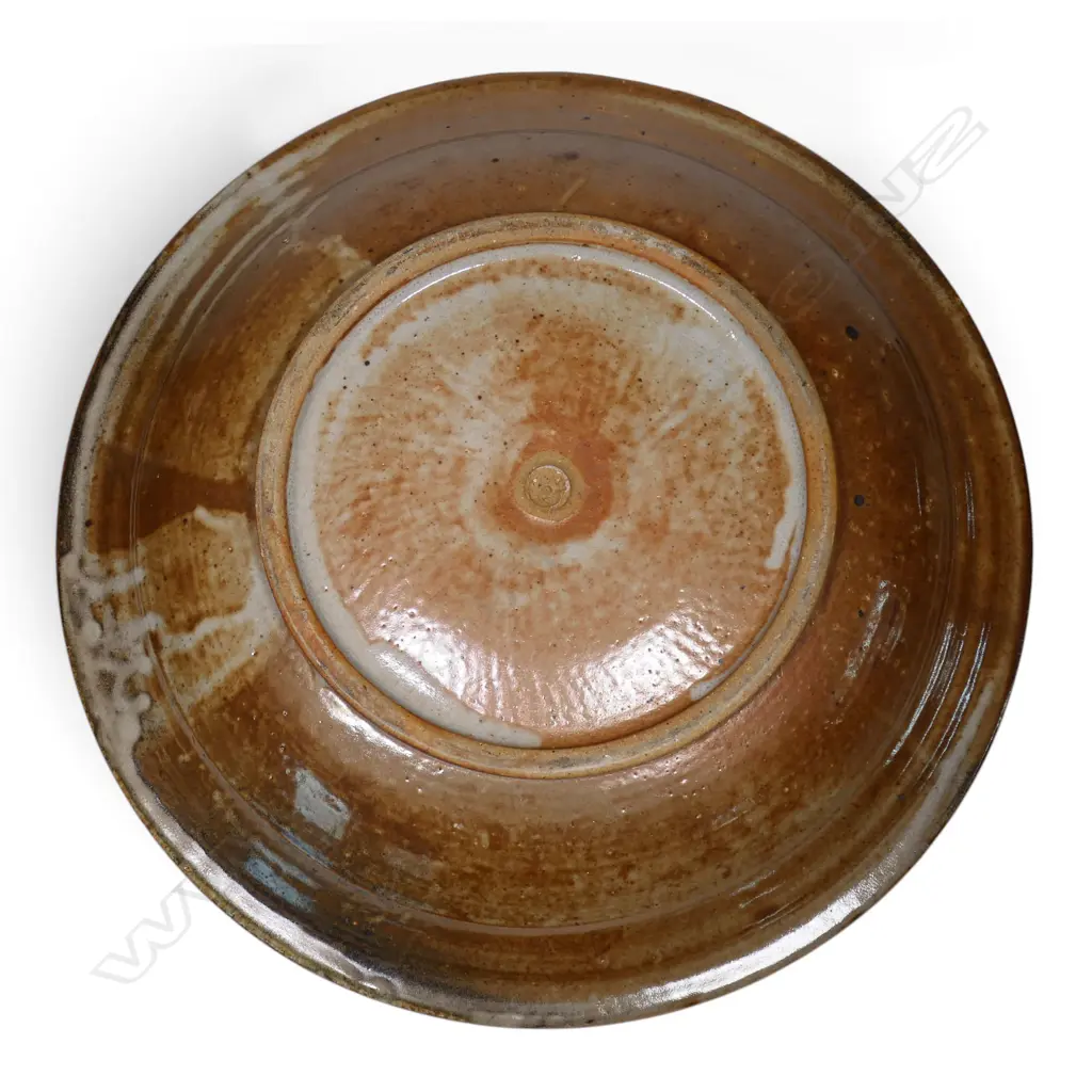 Peter Alger wide woodfired bowl, Image 1++