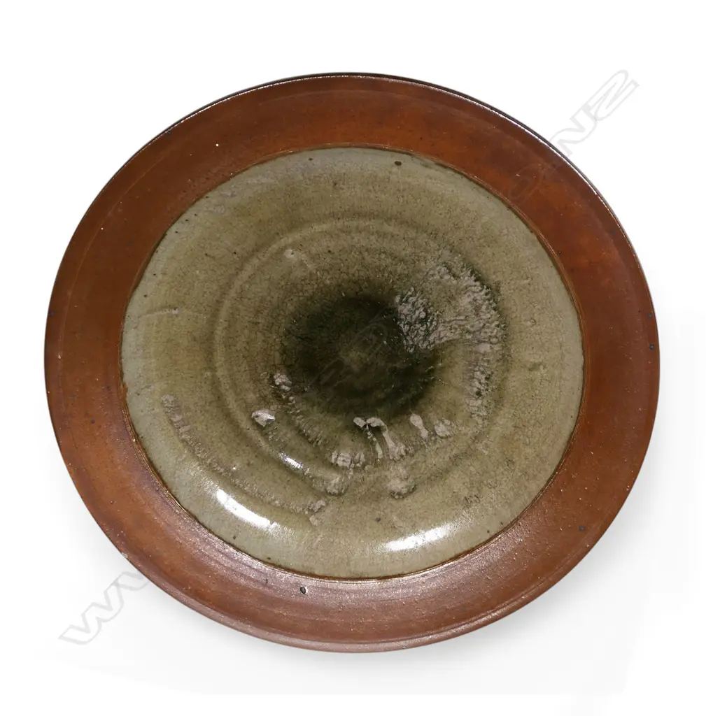 Peter Alger wide woodfired bowl, Image 1++