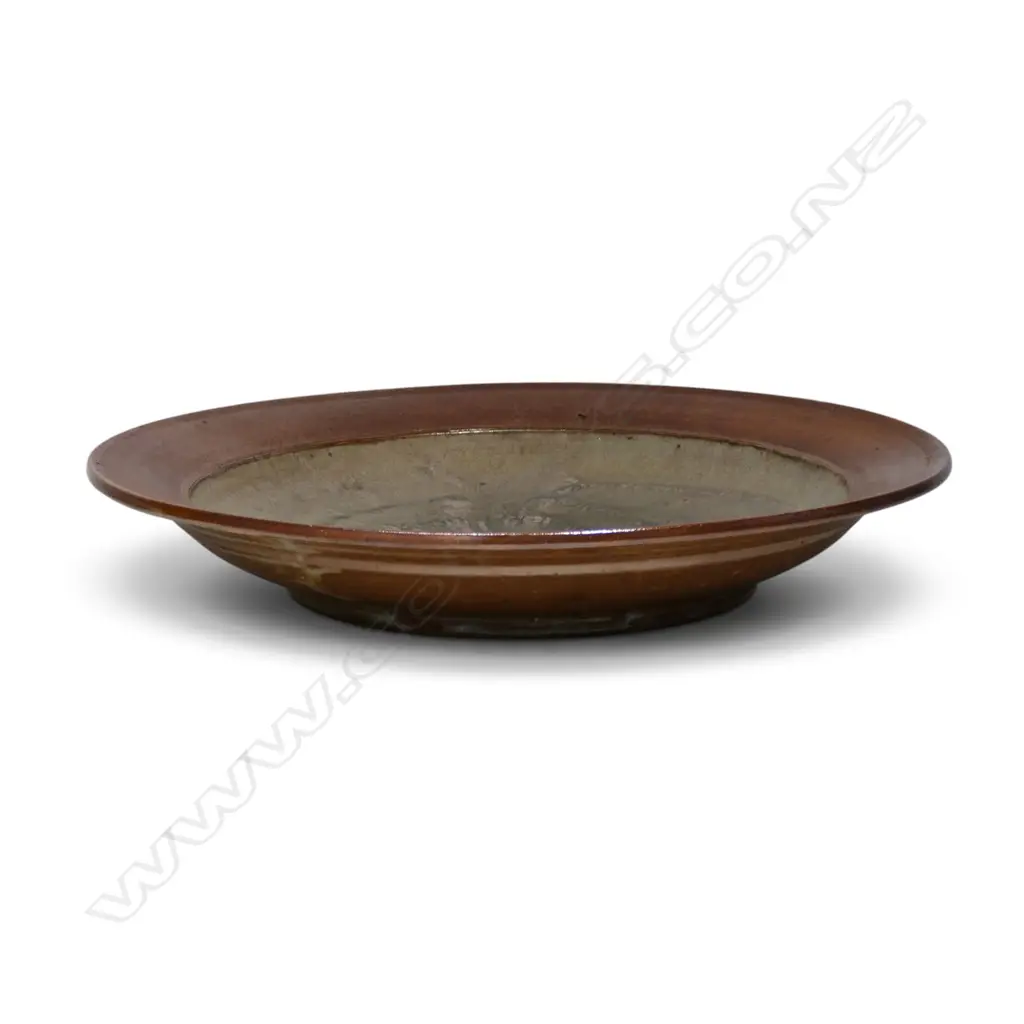 Peter Alger wide woodfired bowl, Image 1++