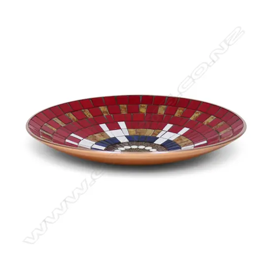 John Crichton (1917–1993) mosaic charger,