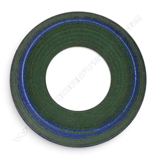 John Parker blue/green wall ring,