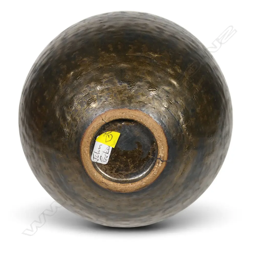 John Parker bronze glazed vase, Image 1++