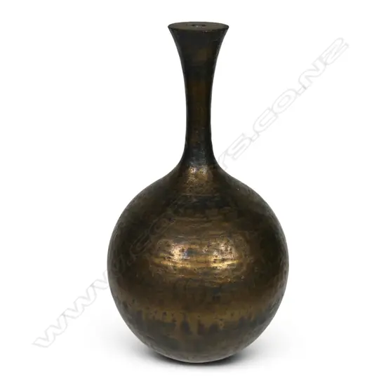 John Parker bronze glazed vase,