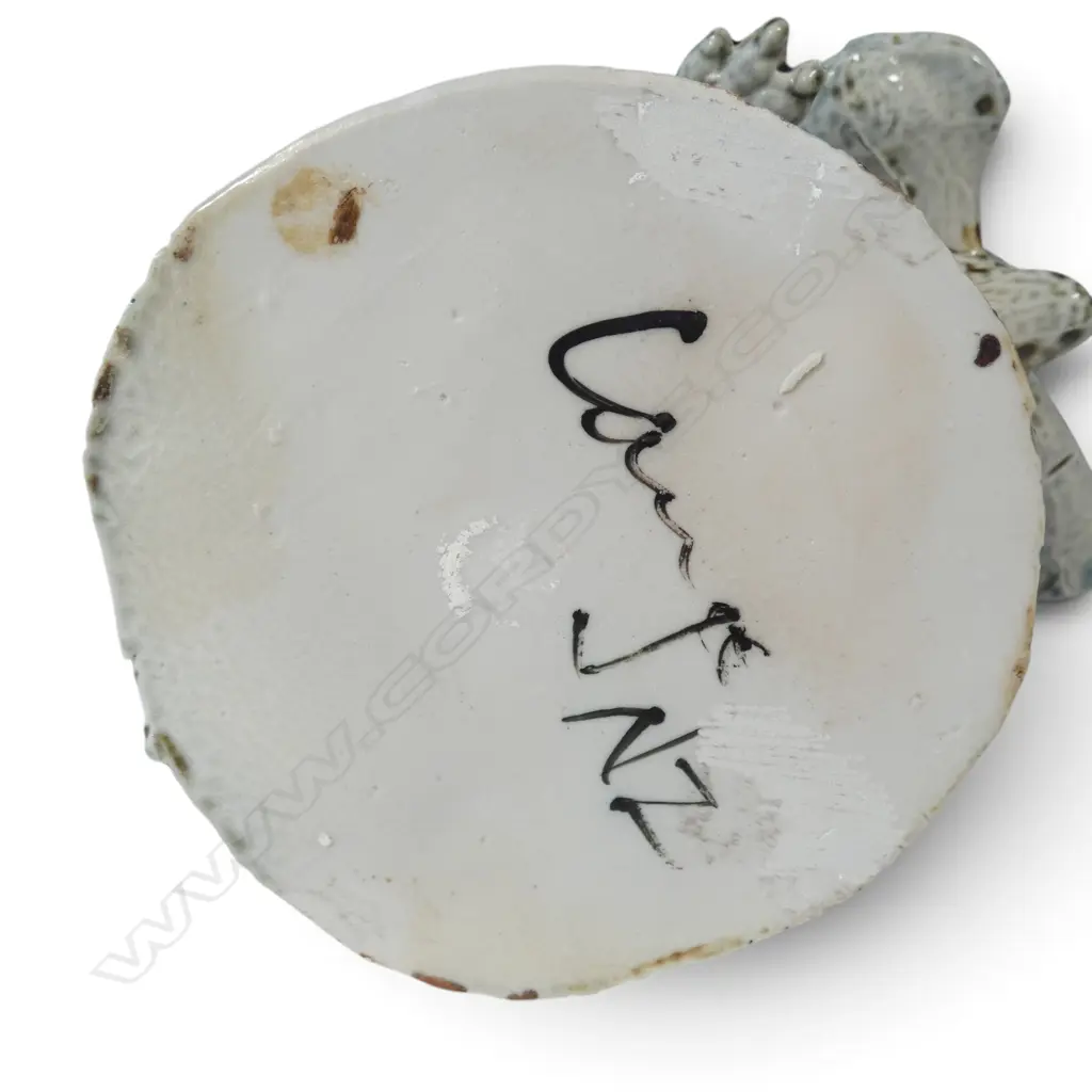 Peter Lange sculptured porcelain rat teapot, Image 1++