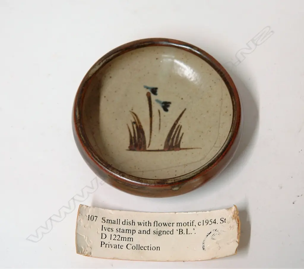 Bernard Leach (UK 1887-1979) St. Ives small dish, Image 1++