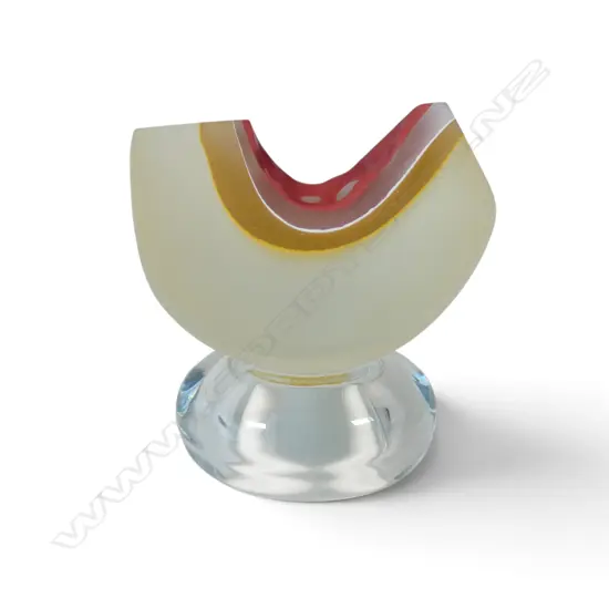 Dominic Burrell art glass pod,