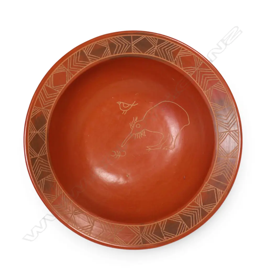 Siddig el Nigoumi (Sudan 1931-1996) bowl, Image 1++