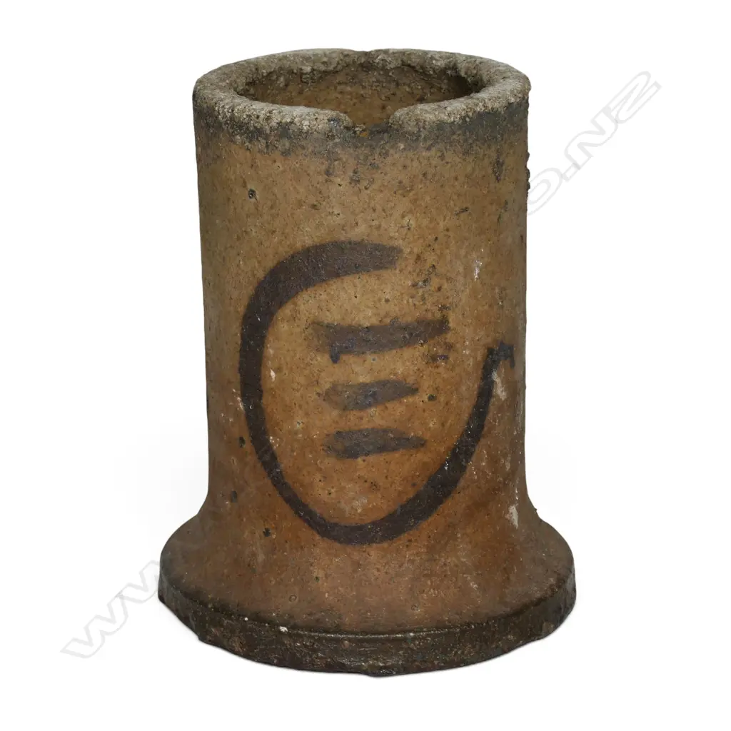 Japanese vintage kiln sagger (Engoro) I, Image 1++