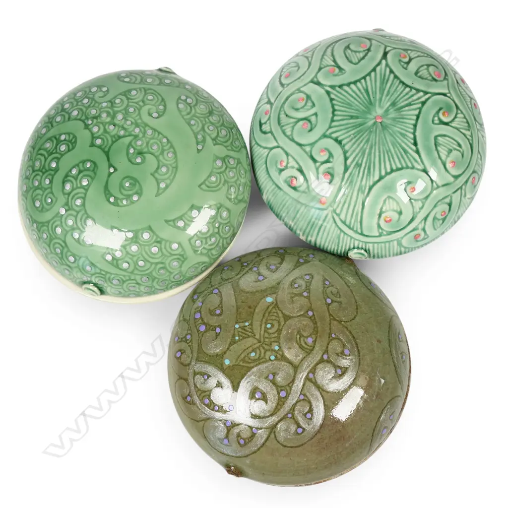 Three Keum Sun Lee trinket boxes, Image 1++
