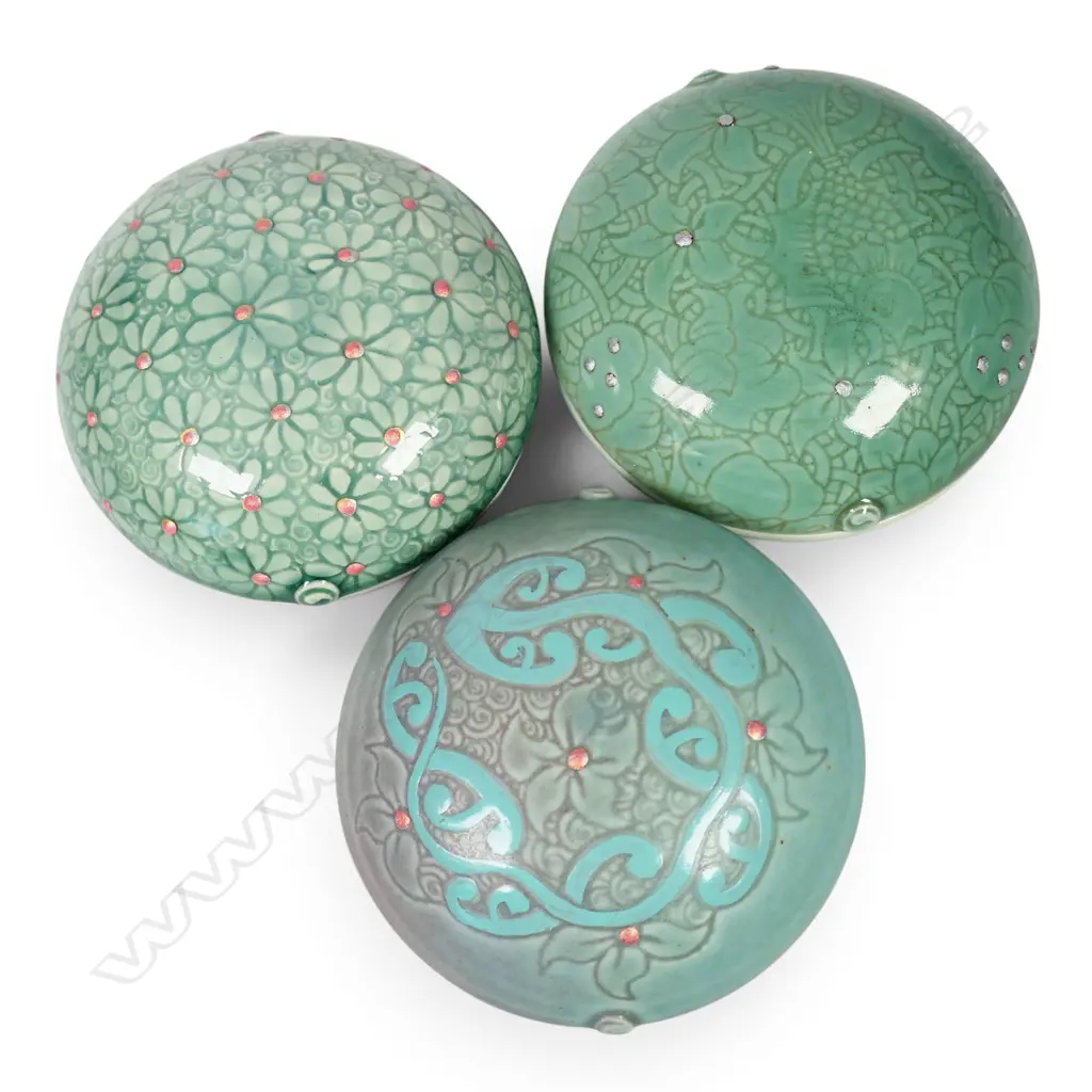 Three Keum Sun Lee trinket boxes, Image 1++
