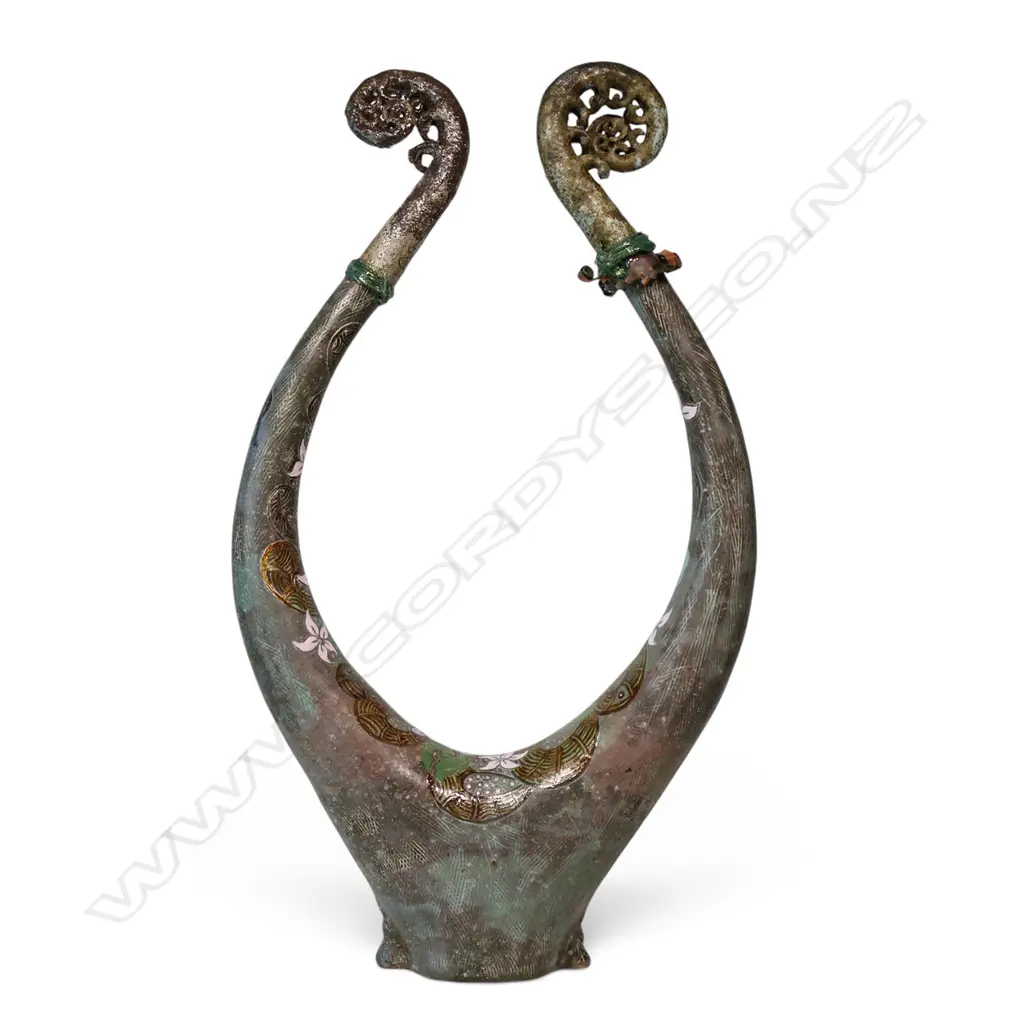 Keum Sun Lee fern frond sculpture, Image 1++