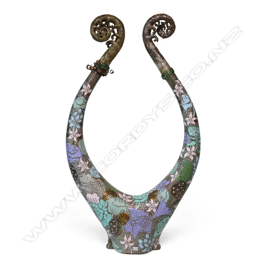 Keum Sun Lee fern frond sculpture, Image 1++