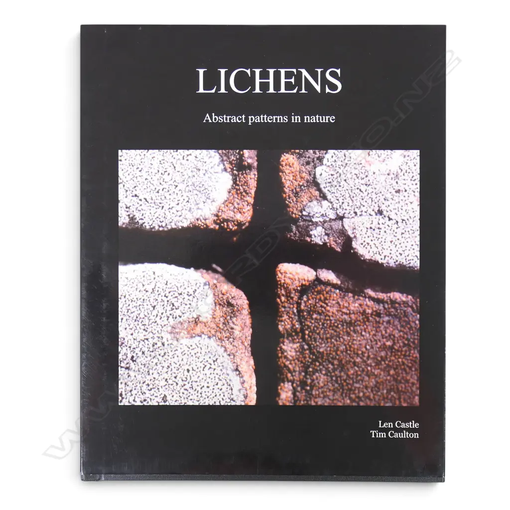 Lichens Abstract Patterns in Nature by Len Castle and Tim Caulton Ltd Ed.12/20 signed by the authors Image 1++
