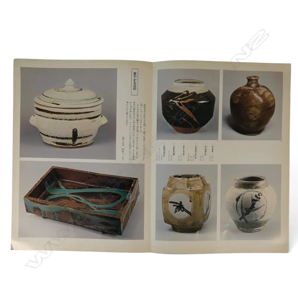 Japanese Modern Master book - Shoji Hamada (1894 - 1978), Image 1++