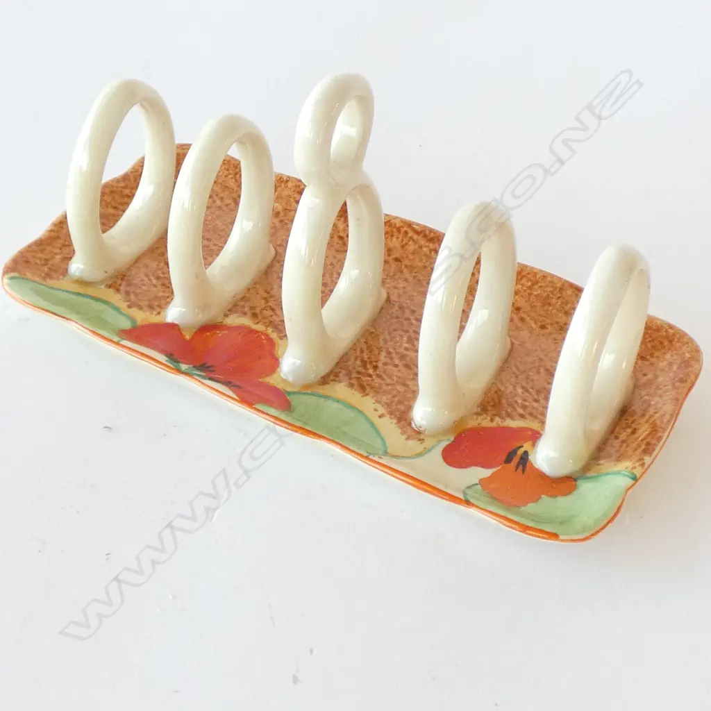 CLARICE CLIFF - BIZARRE - NASTURTIUM  Image 1++